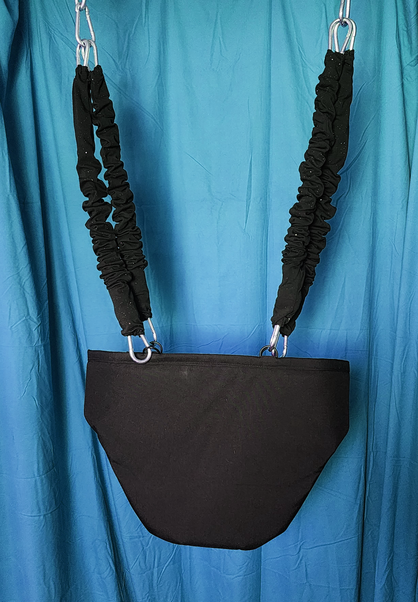 Black Jumper for Adults - Heavy Duty - Holds up to 300lbs / Exercise, Rehab, Stimming, and Fun! - Made To Order