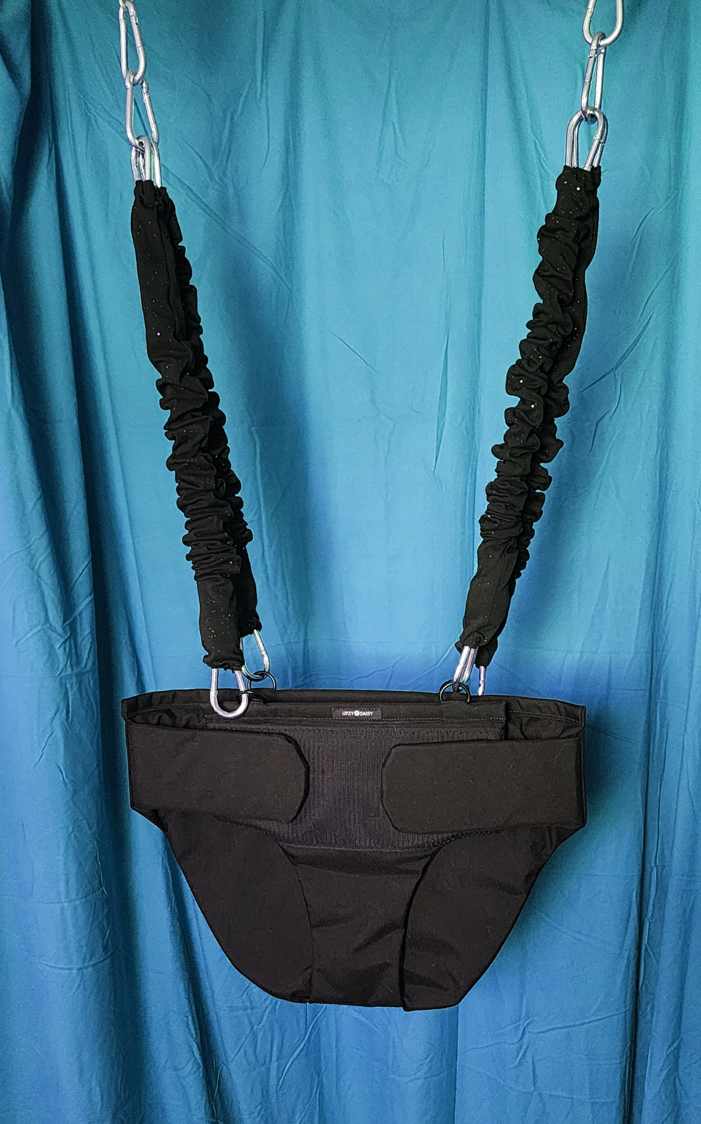 Black Jumper for Adults - Heavy Duty - Holds up to 300lbs / Exercise, Rehab, Stimming, and Fun! - Made To Order